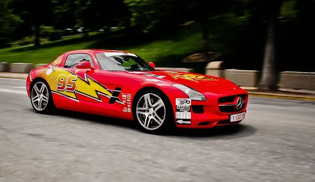 Lightning McQueen SLS AMG | Flickr - Photo Sharing!