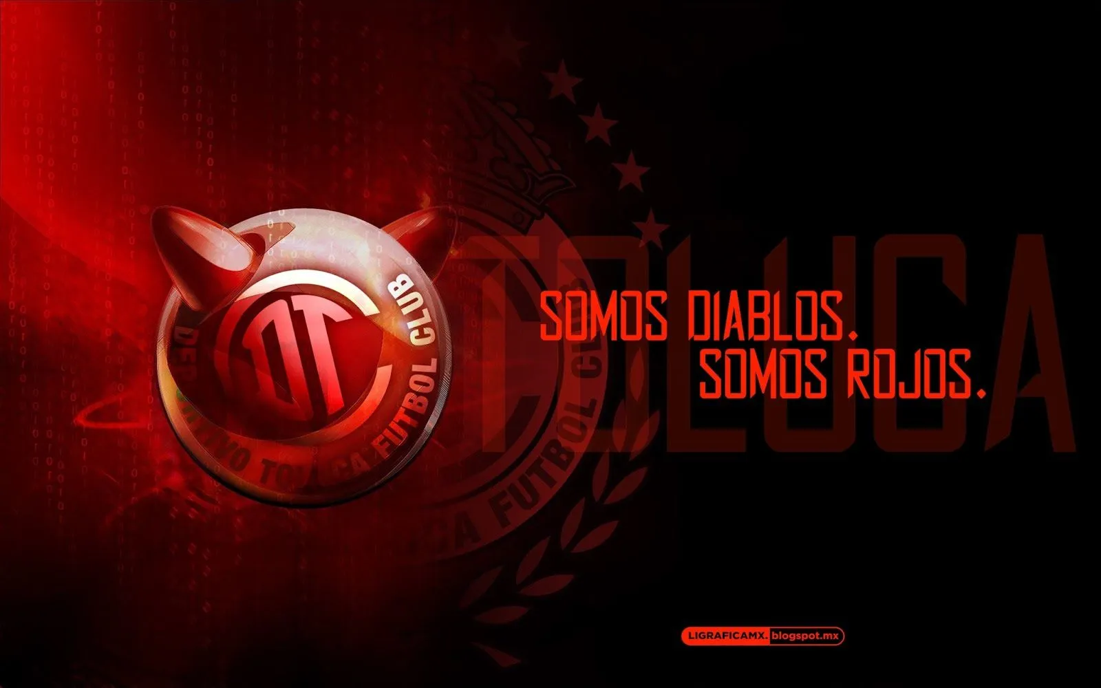Ligrafica MX: ¡Somos Diablos, Somos Rojos! • Toluca • 18082103CTG
