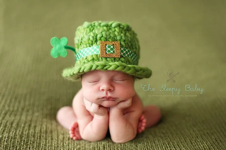 Lil St Patrick baby | Anne Geddes | Pinterest | Leprechaun, Irish ...