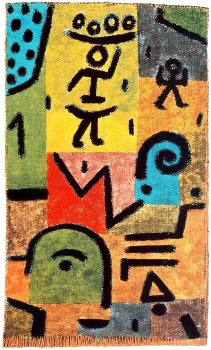 Limón de la cosecha" de Paul Klee (1879-1940, Switzerland)