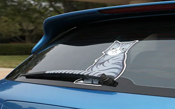 Limpia parabrisas de gato: un toque gatuno en tu automóvil | El Vortex