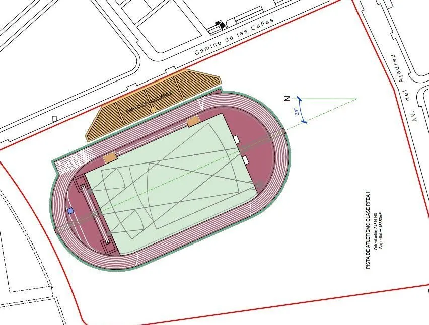 Linares diseña la nueva pista de atletismo con el respaldo económico de la  Diputación - El NUEVO OBSERVADOR