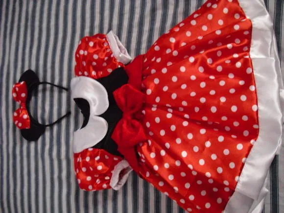 Linda fantasia da Minnie tam. 1-5 anos | PIRULITOS Moda Bebê e ...