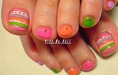 Lindisima Blog: 14 Diseños para las uñas de tus pies