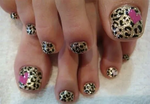 Lindisima Blog: Uñas decoradas con piel de leopardo