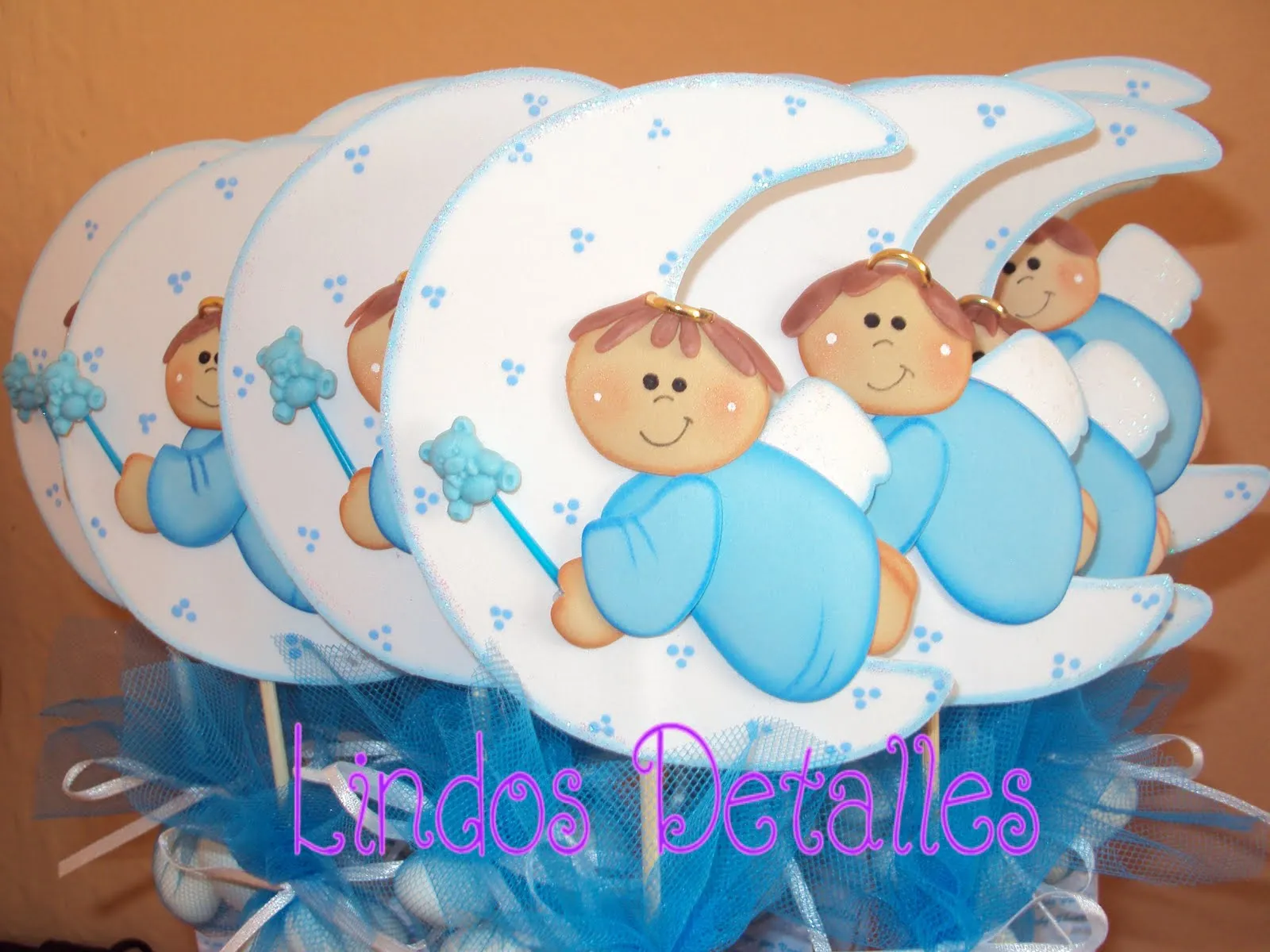 lindos detalles: Souvenirs Baby Shower Angelitos