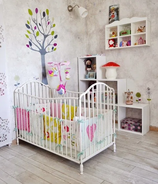 Lindos dormitorios para bebé niña - Dormitorios colores y estilos