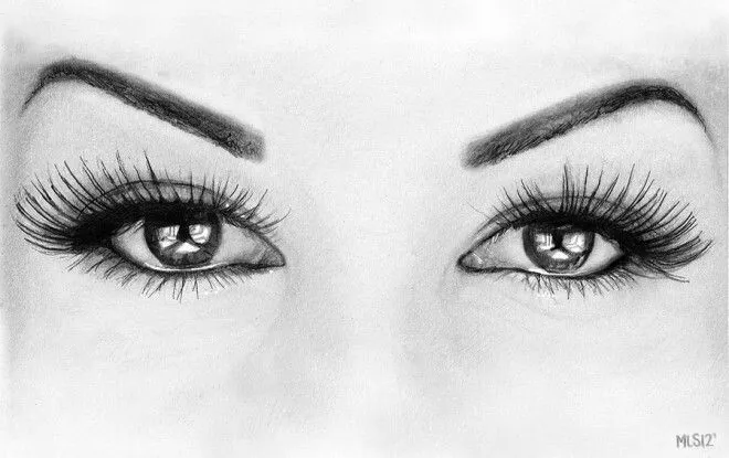 Lindos ojos | Dibujos a lápiz | Pinterest