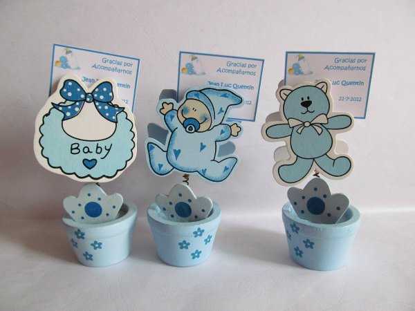 Souvenirs para baby shower de varon - Imagui