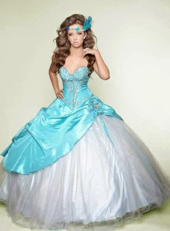 Lindos vestidos de 15 años estilo princesa | Moda 2014 | Vestidos ...