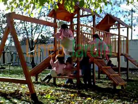 Linea Jardin - Juegos de Jardin, Plaza y Hogar - YouTube