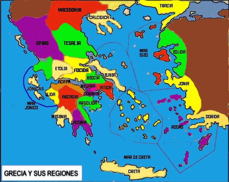 Líneas del tiempo y mapas de las antiguas Grecia y Roma |