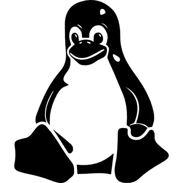 Linux Símbolo del carácter logo pingüino del sistema operativo ...