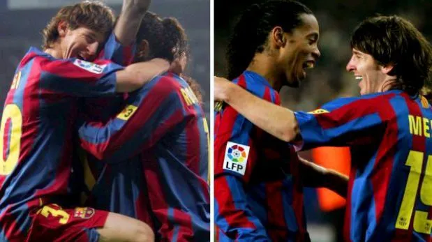 Por qué Lionel Messi culpó a Ronaldinho del cambio del Barcelona ...