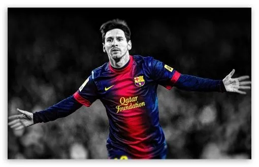 Lionel Messi HD desktop wallpaper : Widescreen : High Definition ...