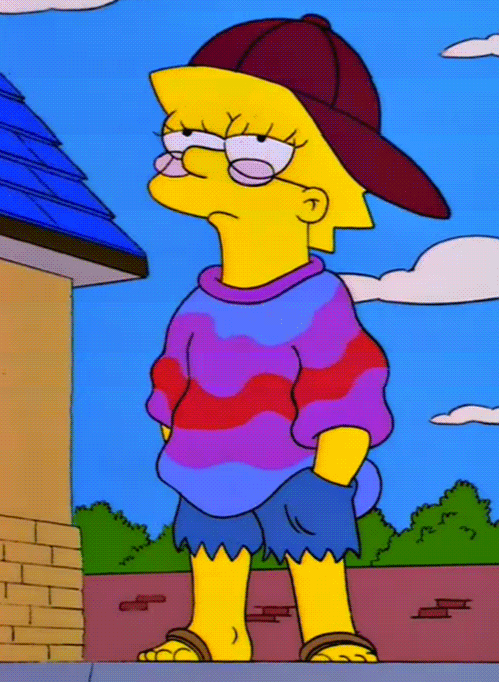 Lisa Simpson in her coolest moment. | things | Pinterest | Lisa ...