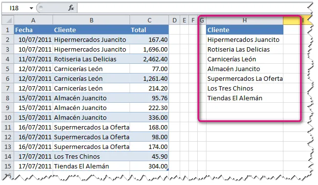 Lista desplegable con actualización automática ~ JLD Excel en ...