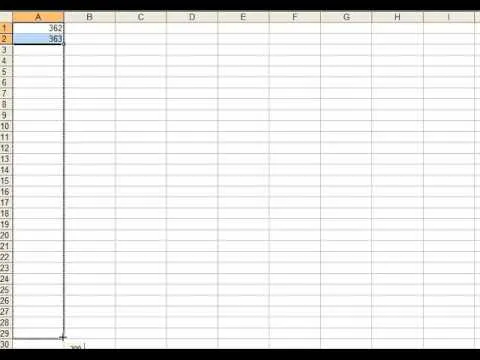 Lista de numeros consecutivo Excel - YouTube