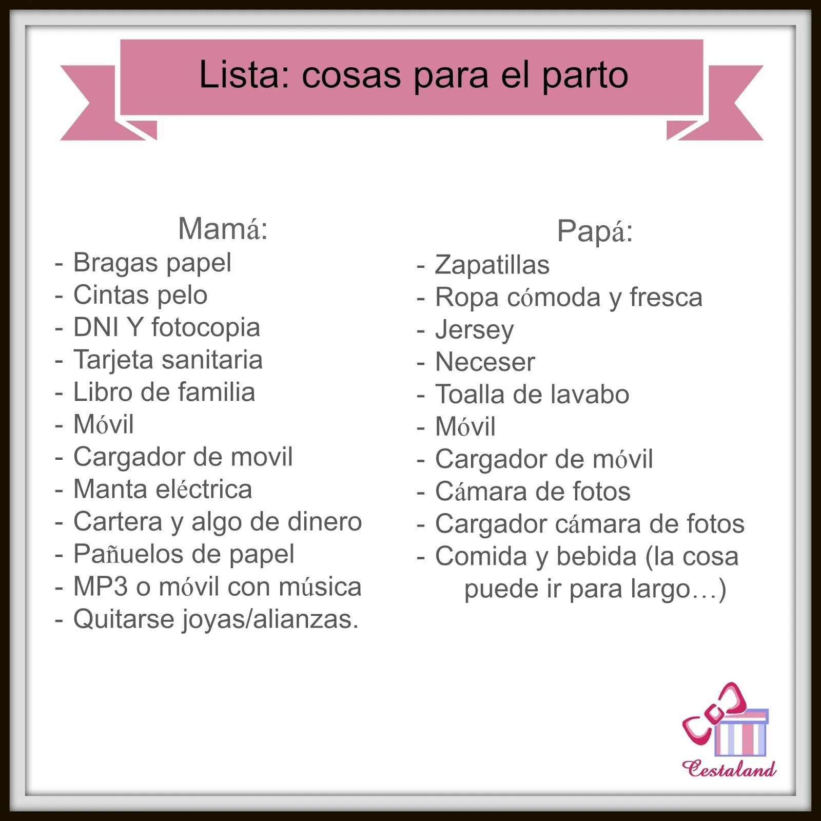 Lista: cosas para el parto - ¿Qué necesitas llevar al hospital? Lista: cosas para el parto - ¿Qué necesitas llevar al hospital?