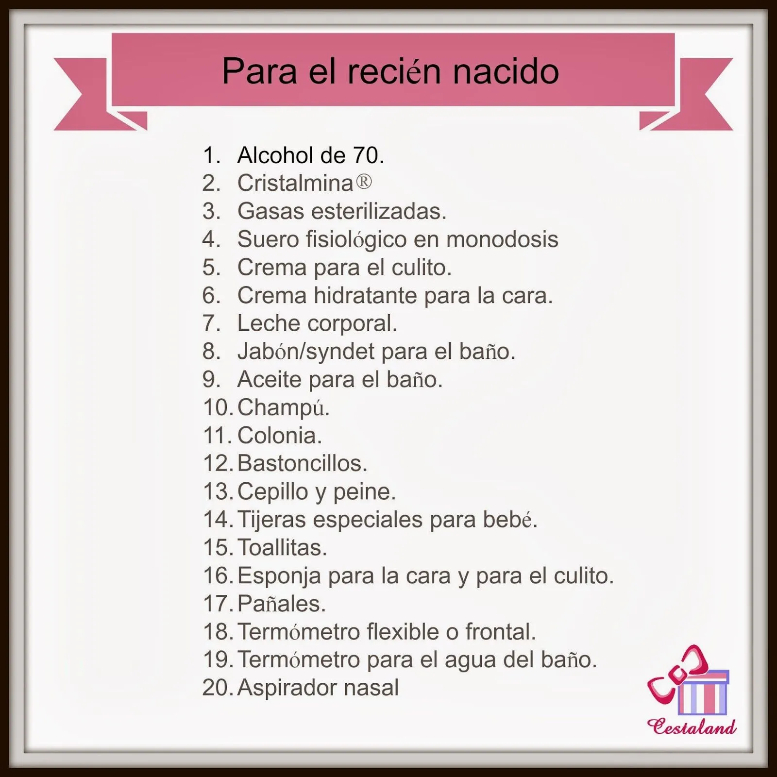 Lista: ¿qué necesitas para los primeros cuidados del bebe? Lista: ¿qué necesitas para los primeros cuidados del bebe?