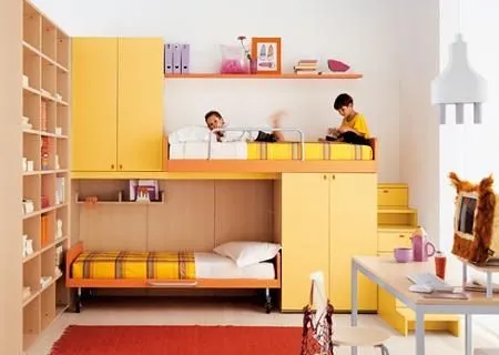 Literas para dormitorios infantiles | Interiores