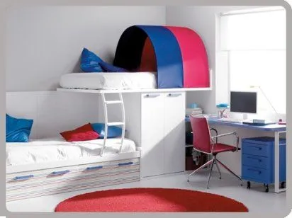 Fotos de camas literas infantiles para niñas - Imagui
