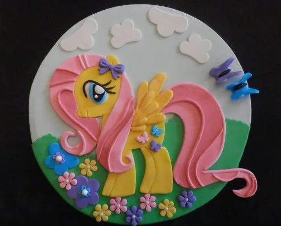 My Little Pony Fondant Cake Topper Item 205 by arleenstoppers ...