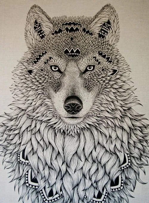 lobo navajo, Sera mi primer Tattoo. | Wolves | Pinterest | Navajo ...