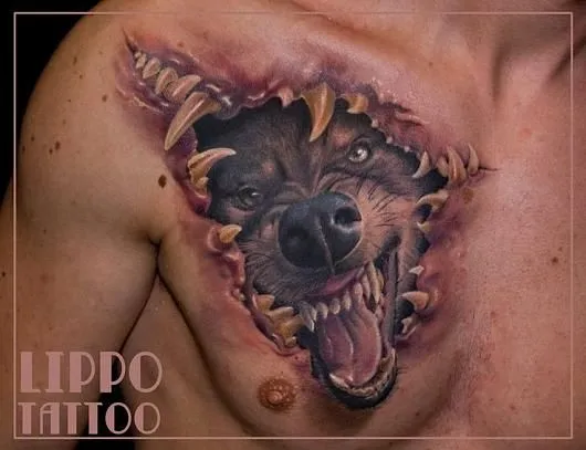 Wolf Tattoo Lobo tatuaje | Tattoo "Geek" | Pinterest