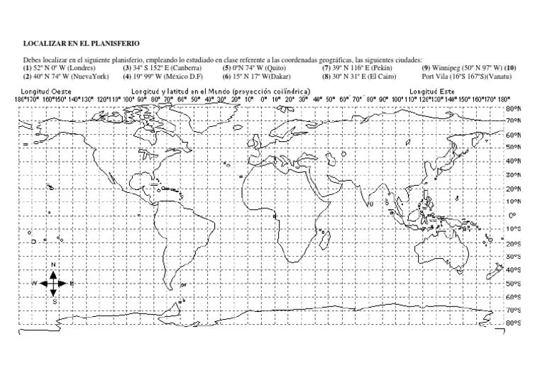 Localizar en El Planisferio | PDF