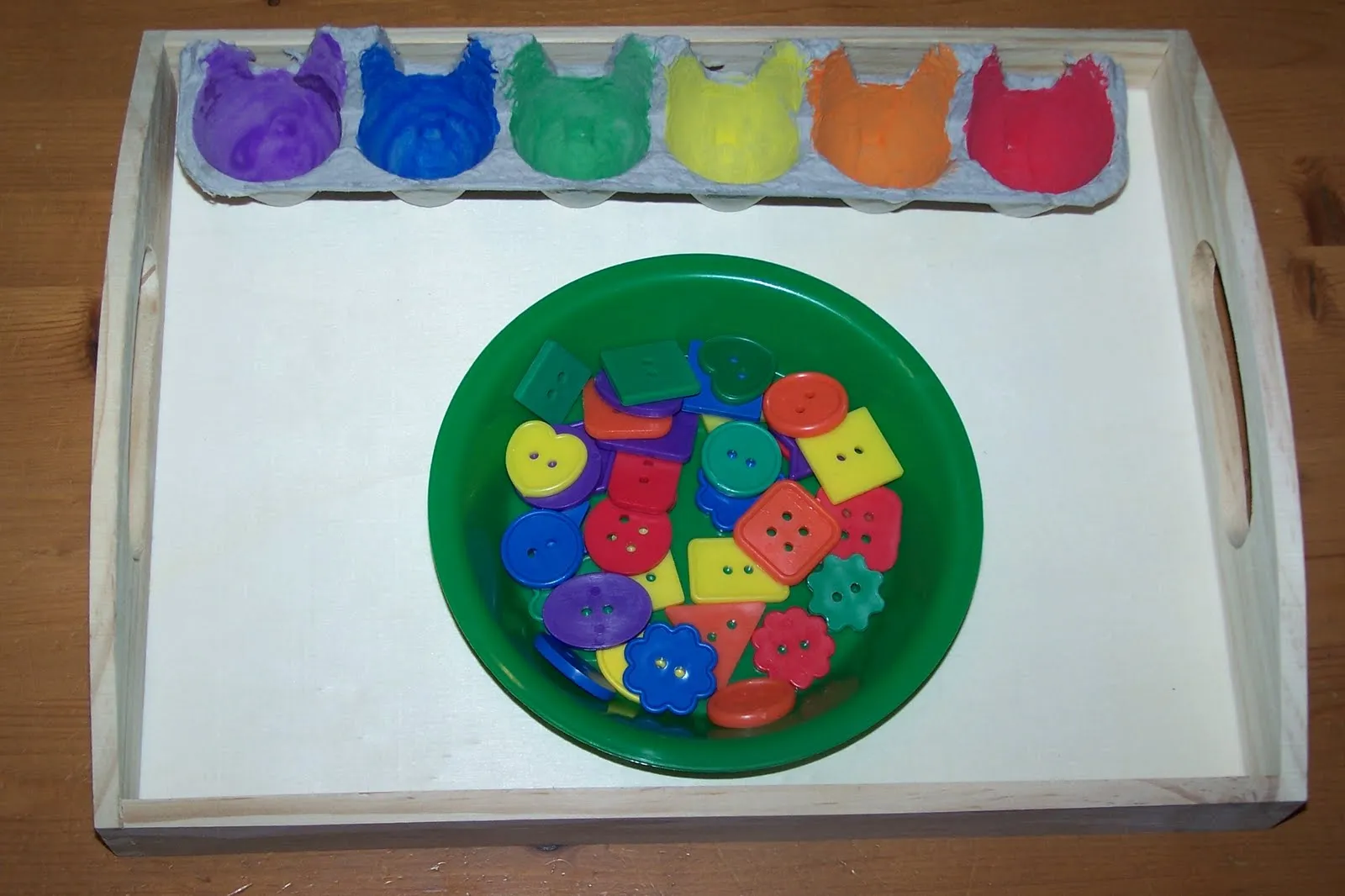 Lógica en infantil: clasificar por colores - Aprendiendo Matemáticas