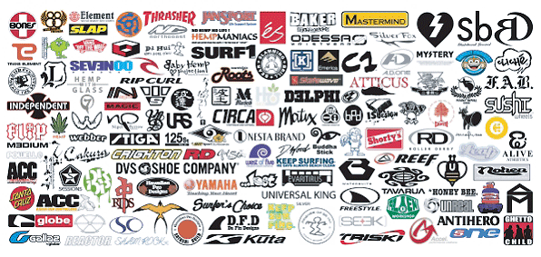 Logo de todas las marcas de skateboard - Imagui