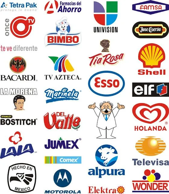 Logos de marca con sus nombres - Imagui