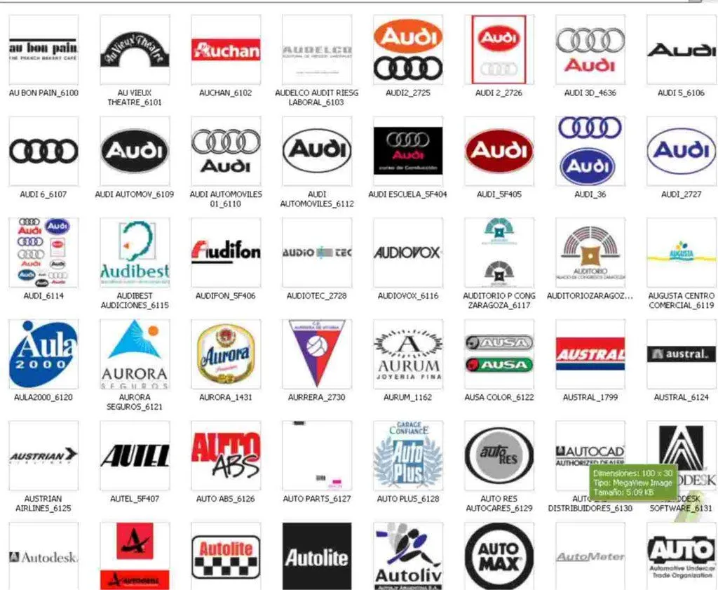 18,500 logos todas las marcas