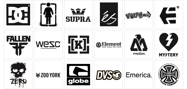 Logos de skateboarding - Imagui