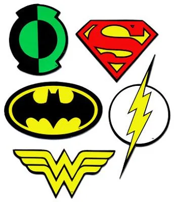 Logotipo de superman para colorear - Imagui