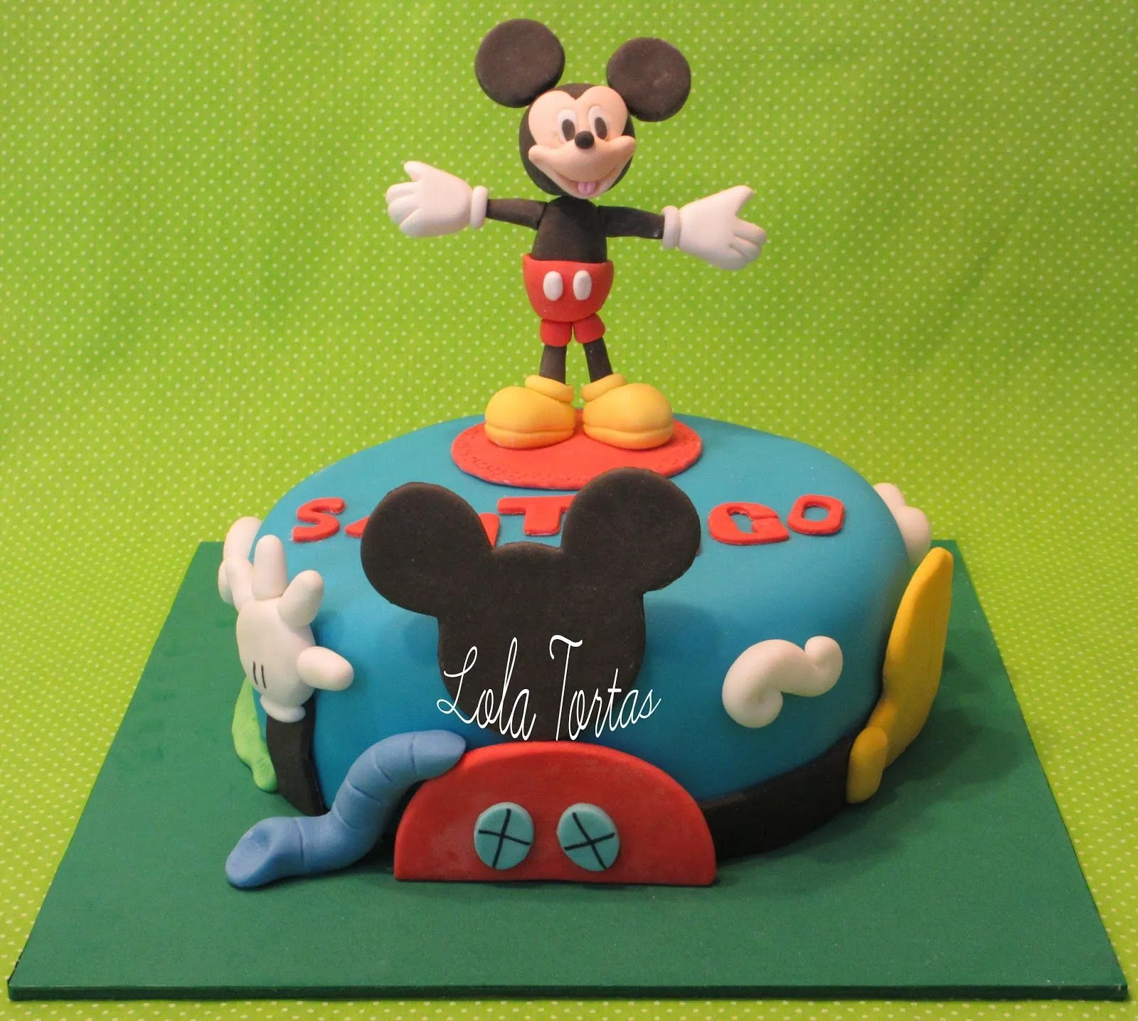 Lola Tortas: Torta Mickey Mouse Playhouse