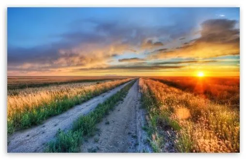Long Road In Montana HD desktop wallpaper : High Definition ...