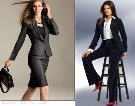 Moda en trajes ejecutivos para mujer - Imagui