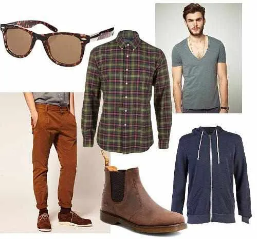 Look y estilo Hipster hombre, ropa vintage y moda masculina ...
