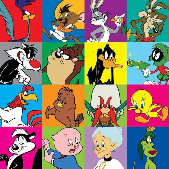 LOONEY TUNES CHARACTERS SQUARE POSTER | Cartoons | Pinterest ...
