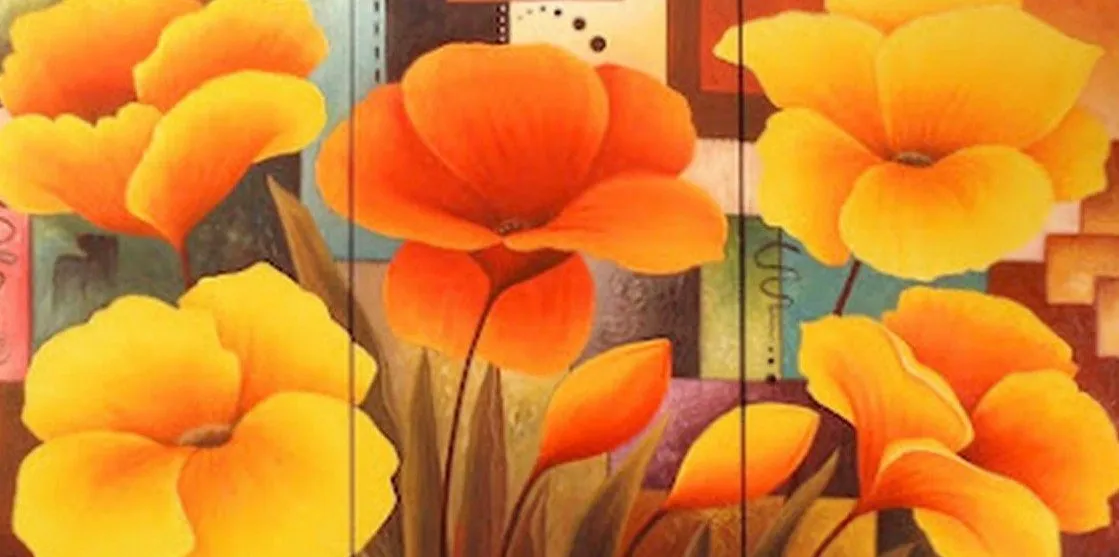 Diseños Para Pintar Cuadros Fáciles de Flores | Bodegones y ... Diseños Para Pintar Cuadros Fáciles de Flores | Bodegones y ...