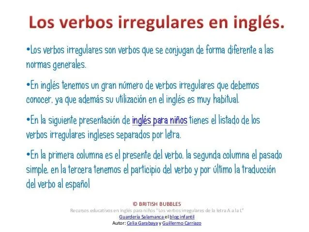los-verbos-irregulares-en- ...