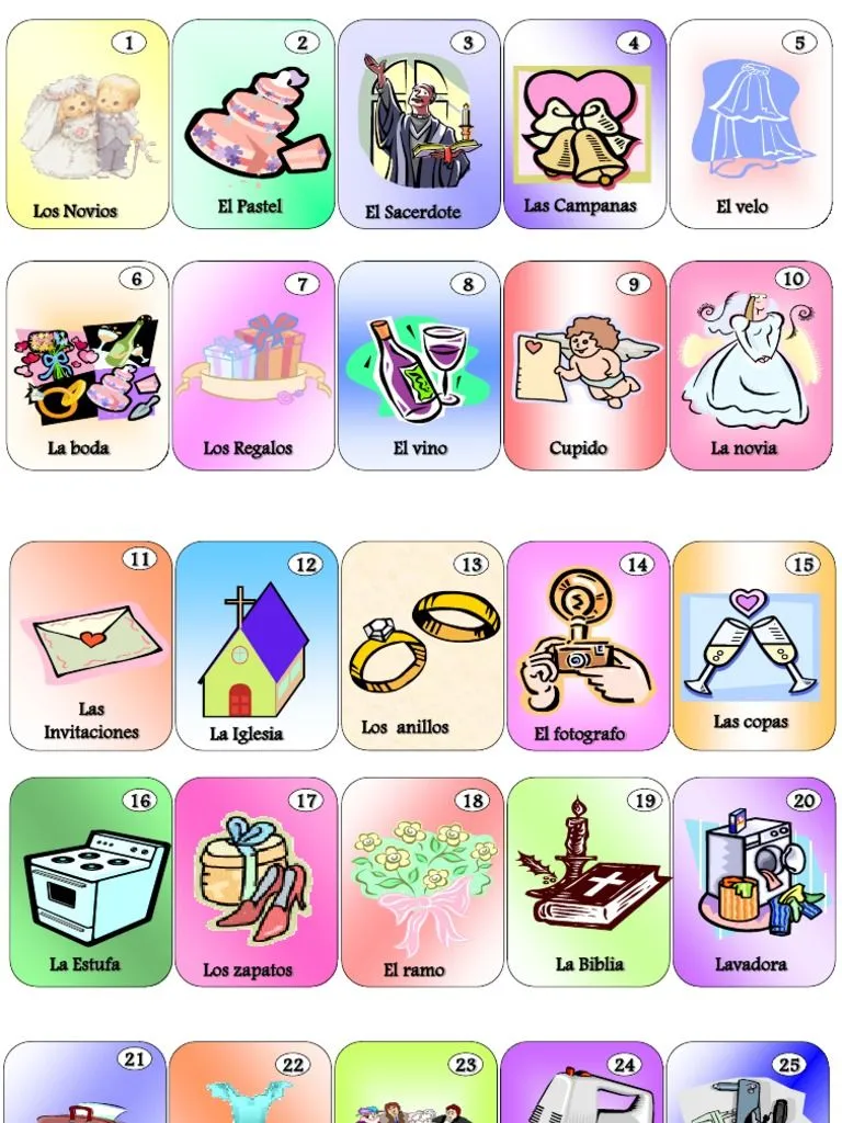 Loteria Despedida de Soltera | PDF | Naturaleza Loteria Despedida de Soltera | PDF | Naturaleza