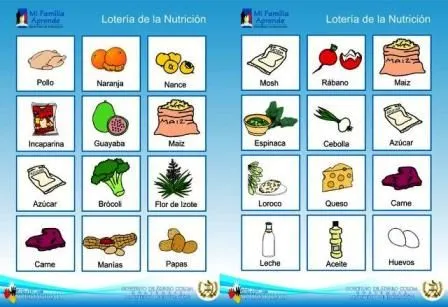 Juegos de loteria para niños de preescolar - Imagui