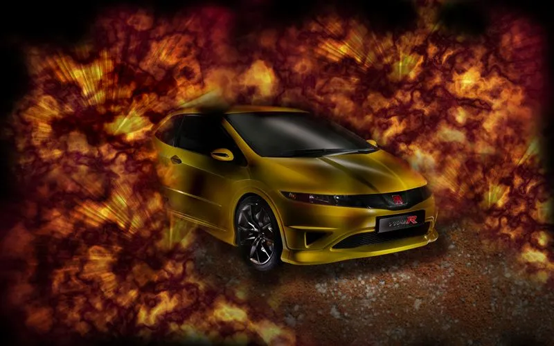 Carros con llamas 3D - Imagui