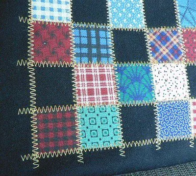 Love love love this patchwork! I have some fabric left over, so I’ll ... Love love love this patchwork! I have some fabric left over, so I’ll ...
