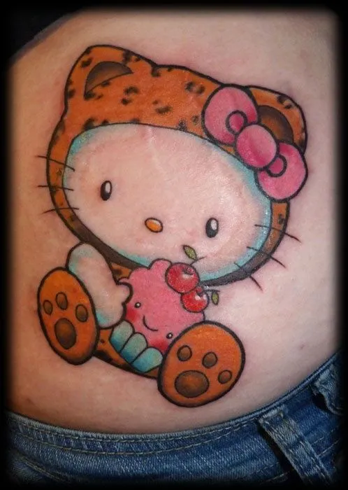 love this Hello Kitty tattoo | z Tattoo Favs | Pinterest