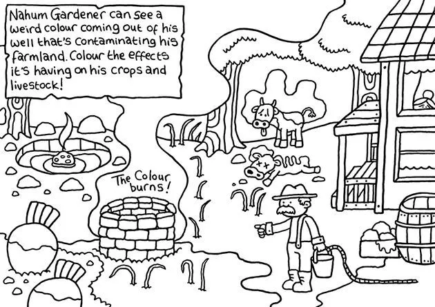 Dibujos para colorear comunidad rural - Imagui