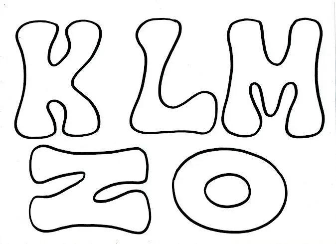Luciana Andrade: Moldes de letras para mural | Proyectos que debo ... Luciana Andrade: Moldes de letras para mural | Proyectos que debo ...